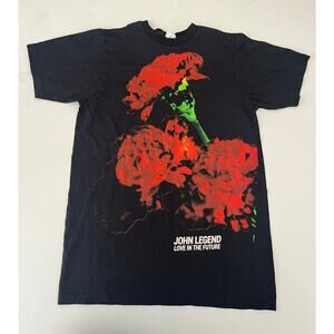John Legend love in the future promo shirt black rare  medium
